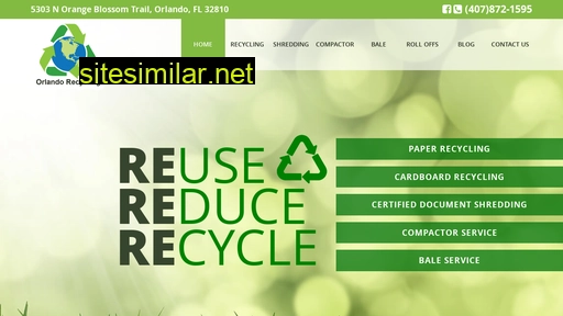 orlando-recycling.com alternative sites