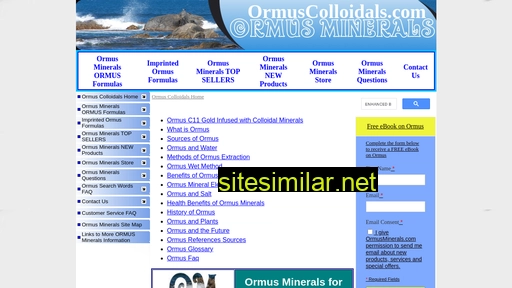 ormuscolloidals.com alternative sites