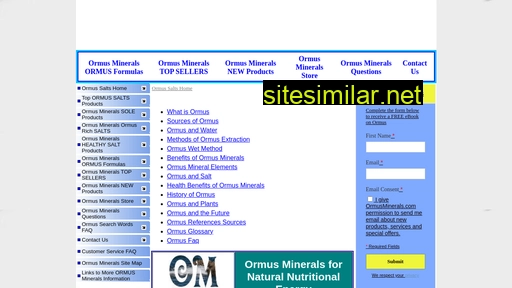ormussalts.com alternative sites