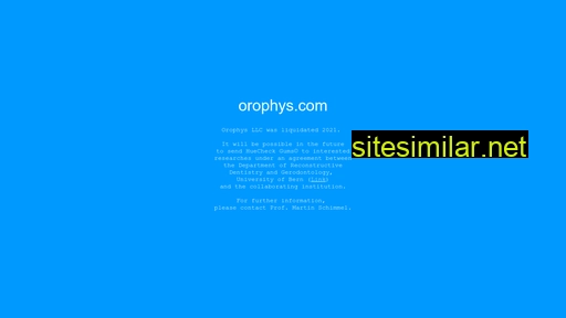 orophys.com alternative sites