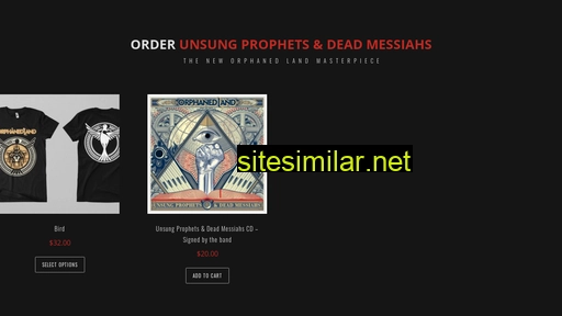 orphaned-land.com alternative sites