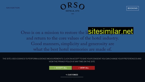 orsohotels.com alternative sites