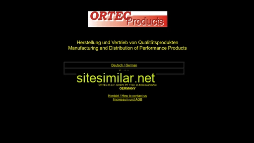 ortec-products.com alternative sites