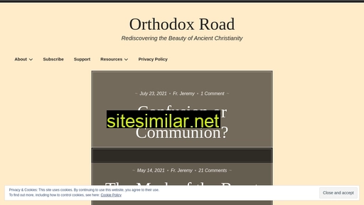 orthodoxroad.com alternative sites