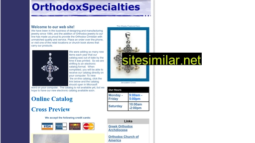 orthodoxspecialties.com alternative sites