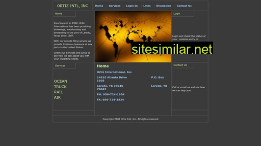 ortizintl.com alternative sites
