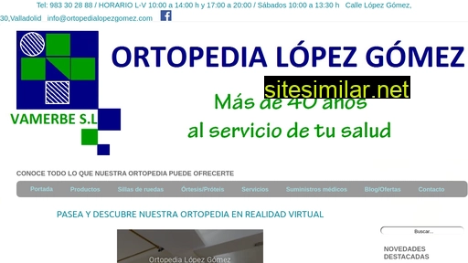 ortopedialopezgomez.com alternative sites