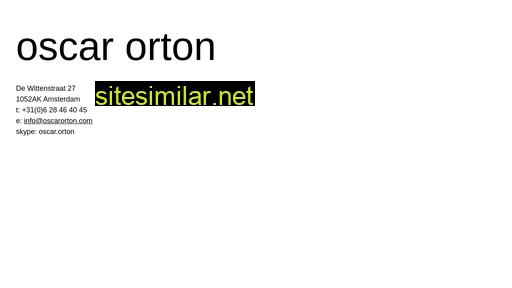 oscarorton.com alternative sites