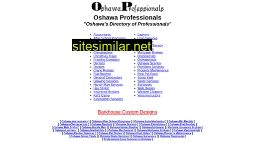 oshawaprofessionals.com alternative sites