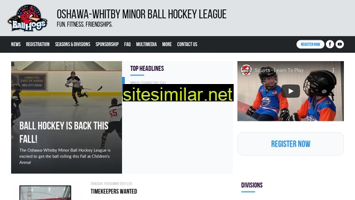 oshawawhitbyminorballhockey.com alternative sites