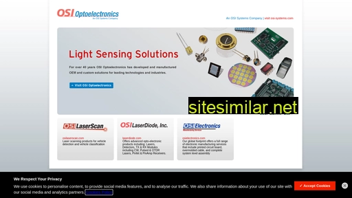 osioptoelectronics.com alternative sites