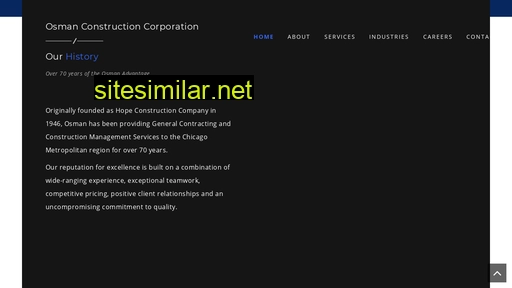 osmanconstruction.com alternative sites