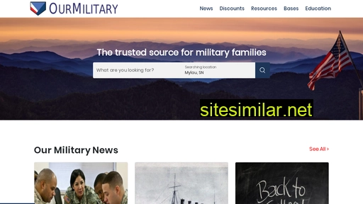 ourmilitary.com alternative sites