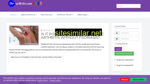 our-arthritis.com alternative sites