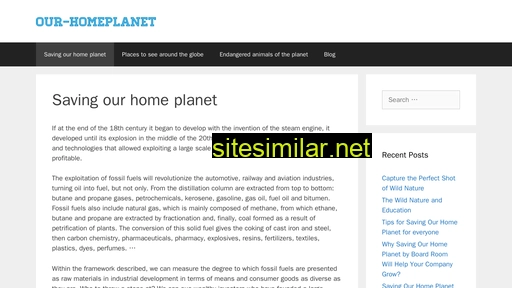 our-homeplanet.com alternative sites