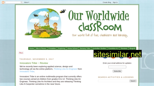Ourworldwideclassroom similar sites