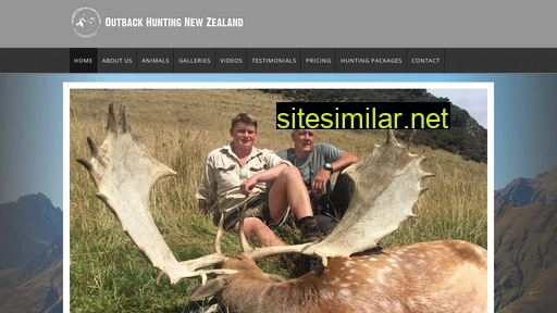 outbackhuntingnewzealand.com alternative sites