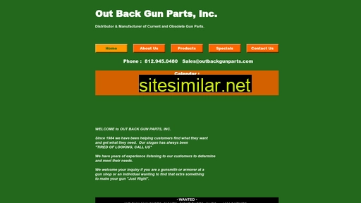 outbackgunparts.com alternative sites