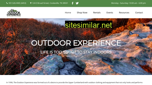 outdoorexperienceonline.com alternative sites