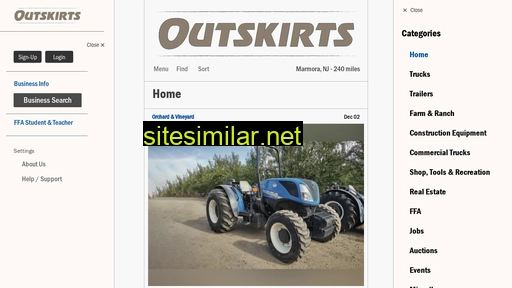 outskirts.com alternative sites