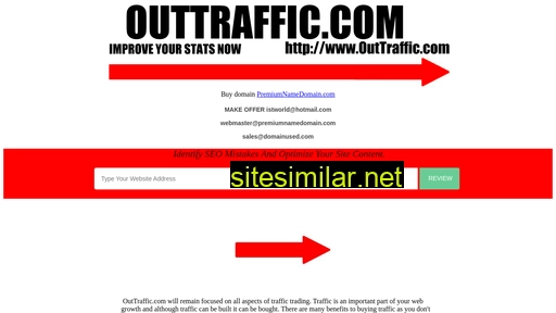outtraffic.com alternative sites