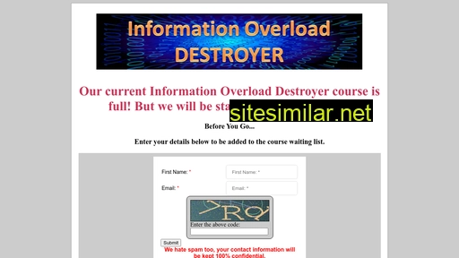 Overloaddestroyer similar sites
