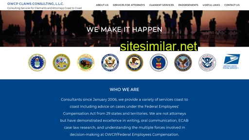 Owcpclaimsconsulting similar sites
