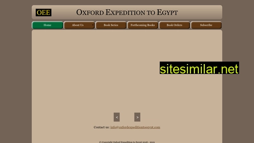 oxfordexpeditiontoegypt.com alternative sites