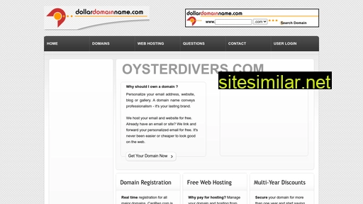 oysterdivers.com alternative sites