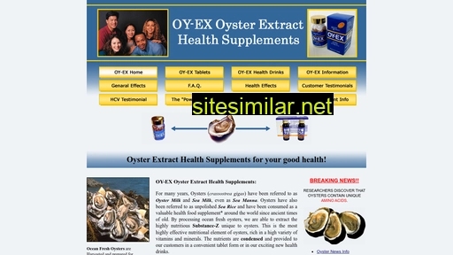 oysterextract.com alternative sites