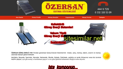 ozersangunesenerji.com alternative sites