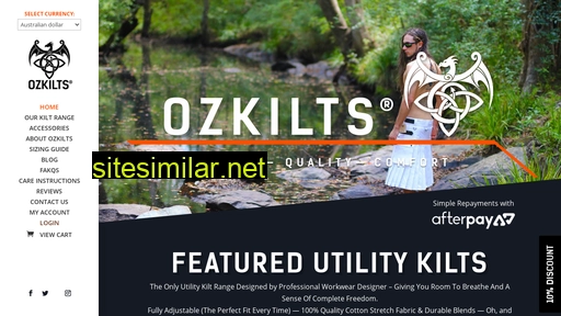ozkilts.com alternative sites