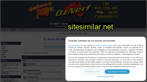 oznerf.forumotion.com alternative sites