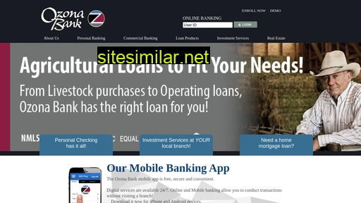 ozonabank.com alternative sites