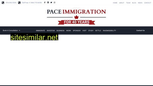 paceimmigration.com alternative sites