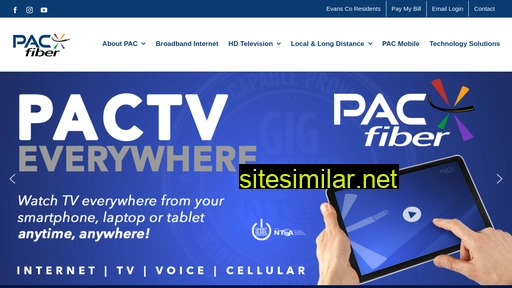 pacfiber.com alternative sites