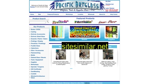 pacificartglass.com alternative sites