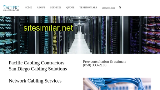 pacificcablingcontractors.com alternative sites