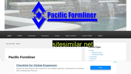 pacificformliner.com alternative sites