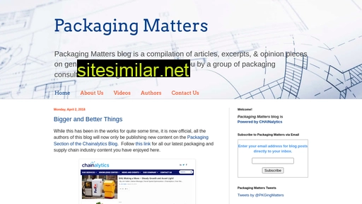 packaging-matters.blogspot.com alternative sites