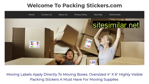 packingstickers.com alternative sites
