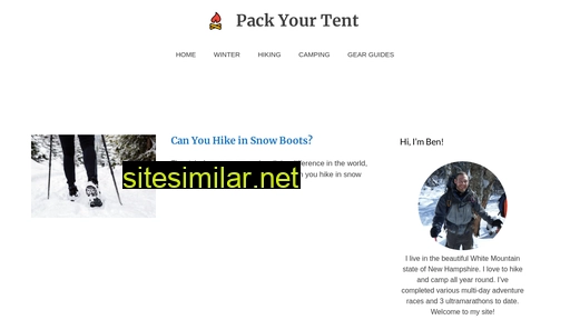 packyourtent.com alternative sites