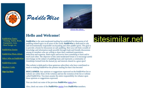 paddlewise.com alternative sites