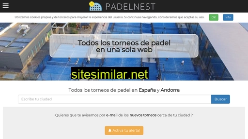 padelnest.com alternative sites
