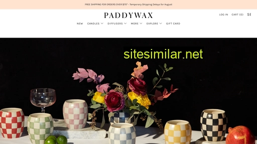 Paddywax similar sites