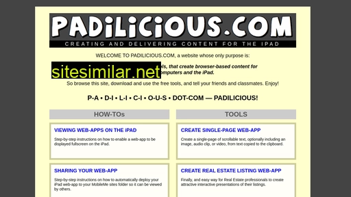 padilicious.com alternative sites