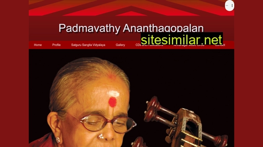 Padmavathyananthagopalan similar sites