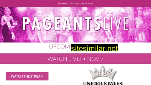 pageantslive.com alternative sites