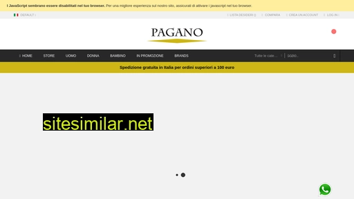 paganostore.com alternative sites
