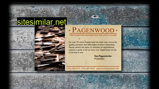 pagenwood.com alternative sites